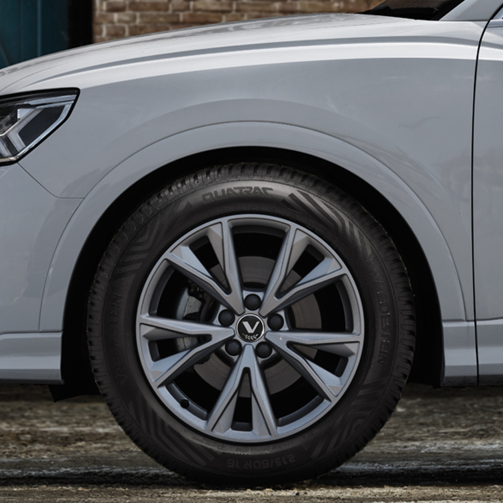 Miglioramento di oltre il 10% nella resistenza all’aquaplaning*