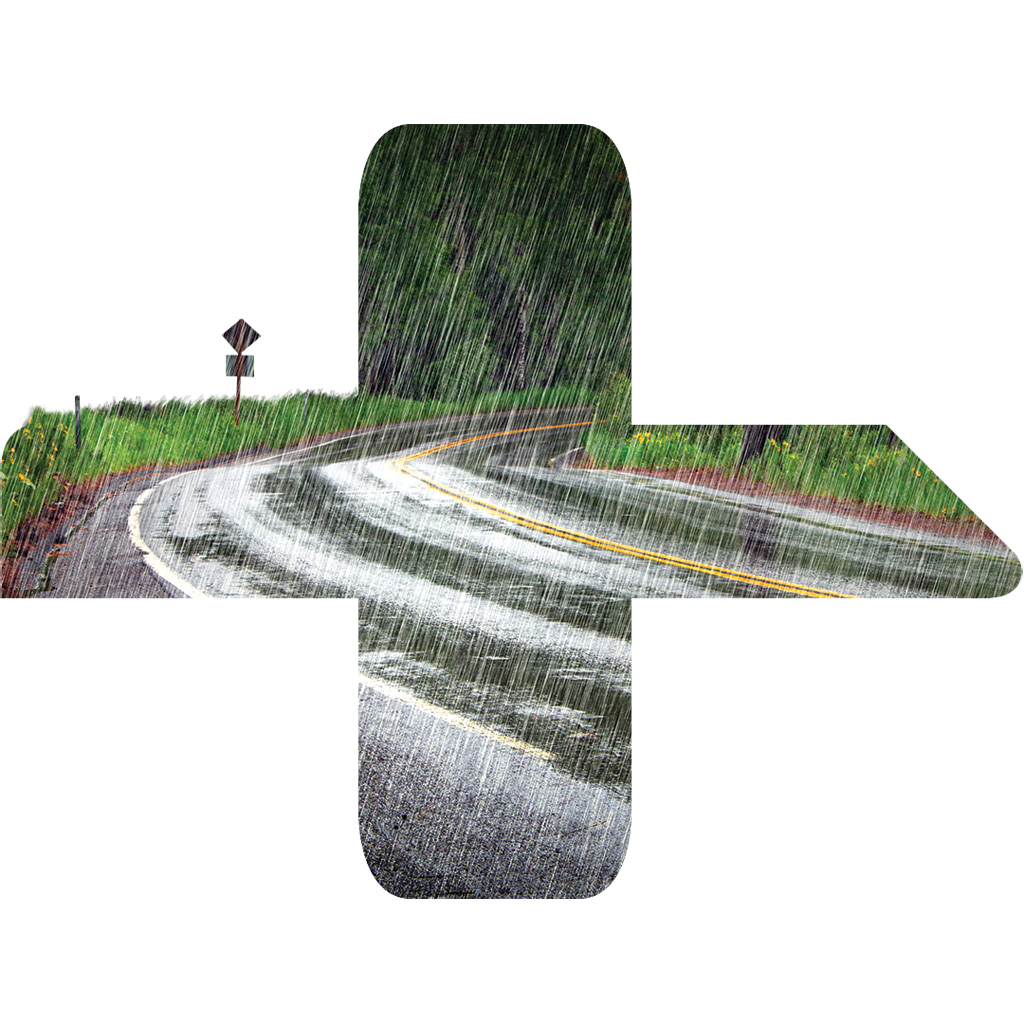 Migliori della categoria su strade bagnate